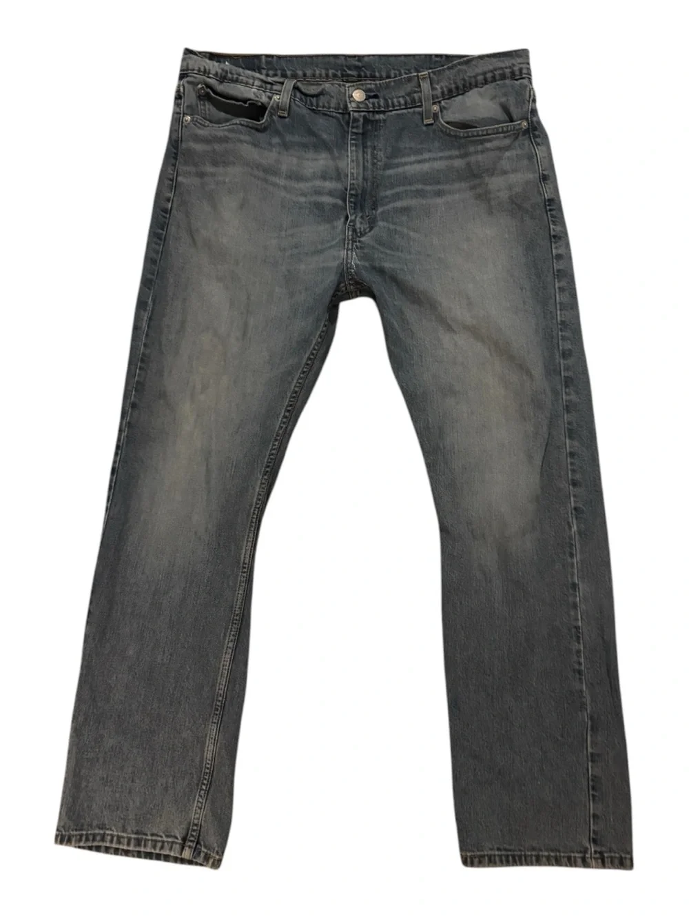 😎Levi's Men’s 513 Classic Blue Light Wash Denim Jeans | 38 x 30
